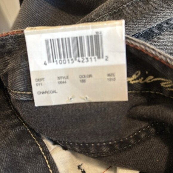 Eddie Bauer Classic Bootcut Charcoal Black Jeans Size 12 Length 32 BNWT - Picture 6 of 6